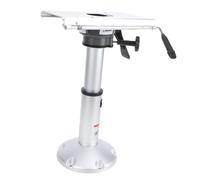 Yctze Piédestal de Siège de Bateau, Hauteur Réglable de 14 à 20 Pouces avec Course Coulissante de 6 Pouces, Base de Siège Marin en Alliage D'aluminium pour Yachts, Bateaux et Chaises