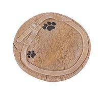 Yctze Pierre Commémorative Personnalisée pour Animaux de Compagnie avec - Marqueur Funéraire en Résine pour Chiens et Chats, Pierre Tombale Sincère pour Animaux de Compagnie Bien-aimés, Décoration