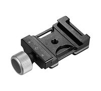 Yctze Pince à Dégagement Rapide, 38mm, Bouton à Vis en Aluminium, pour compatibilité avec Plaque QR Suisse A