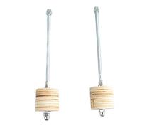 Yctze Pince de Bobine de Guitare, 2 Pièces, Outil de Luthier en Bois Massif en Métal pour la Construction de Guitare et la Réparation de Fissures, avec Poignée Facile à Tourner pour Guitares et Basses