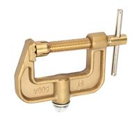 Yctze Pince de Terre de Soudage en Laiton 500A, Pince de Terre Durable en Forme de G pour Machine à Souder dans les Chantiers Navals et la Fabrication Automobile