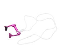 Yctze Pince-Nez, Sangle Anti-Perte, Corde de Cou Réglable, Conception d'angle de 25 Degrés pour l'entraînement de Natation et de Plongée, avec Conception Divisée pour Un Ajustement Précis (Purple)