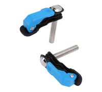 Yctze Pince pour Chien d'établi de 20 Mm, Support pour le Travail du Bois en Alliage d'aluminium, Pince Réglable sans Marquage avec Tige en Plastique Technique et en Acier Inoxydable