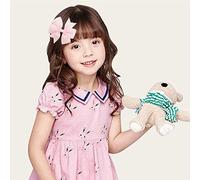 Yctze Pinces à Cheveux Colorées avec Nœud pour Filles, 40 Pièces, Accessoires en Ruban Doux pour les Tout-petits et les Filles, pour