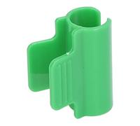 Yctze Pinces de Serre Clips - 24 Pièces Pinces de Serre à Une Rangée Couverture Filet Tunnel Cerceau Clips Preuve Hangar Film Ombrage Net Tige - Cadre Filet D'Ombrage Tige Serres -, Pelouse et (19mm)