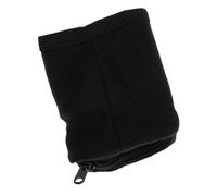 Yctze Piste de Portefeuille de Bracelet Respirante pour Sports de Plein Air - Courir, Jogging, Exercice avec Fermeture - Bracelet Noir Léger et Confortable (Black)