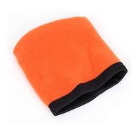 Yctze Piste de Portefeuille de Bracelet Respirante pour Sports de Plein Air - Courir, Jogging, Exercice avec Fermeture - Bracelet Noir Léger et Confortable (Orange)