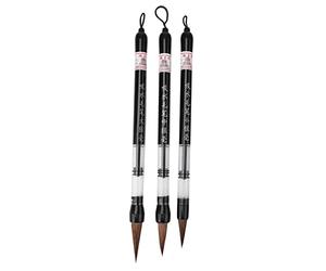 Yctze Piston Water Brush Pen Set, Calligraphy Practice | Utilisation sur un chiffon pour écrire à l\'eau, qualité durable, options de tête de brosse douce et dure, pratique pour