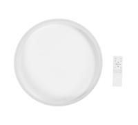 Yctze Plafonnier LED à intensité Variable 10 W 5000 K Plafonnier Rond encastré avec Télécommande et Application pour Couloir, Chambre à Coucher, Cuisine, Salon (WHITE)