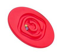 Yctze Planche à Bascule pour Enfants, Intégration Sensorielle, Labyrinthe Multifonctionnel Bleu, pour Enfants, Balançoire à Bascule pour, Labyrinthe pour, pour l'Intégration Sensorielle, (rouge)