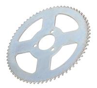 Yctze Plaque d'engrenage de Pédalier en Métal 65 Dents 25H 3 Trous pour Scooter électrique Accessoire de Pignon en Métal Pignon de Scooter électrique Comp, de Pédalier, de 65 Dents, de Chaîne, Moi