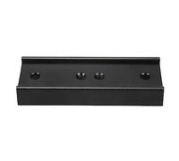 Yctze Plaque en Queue d'aronde de 4,25 Pouces pour Le Montage de Télescope, Compatible avec Le Télescope équatorial, Le Théodolite, Le Trépied et Plus Encore. (Black)