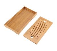 Yctze Plateau à thé Chinois-1 Pièce Plateau de Service à thé Assiette à Chinoise GongFu Table de Maison, de Service à GongFu, Vaisselle et Ustensiles de