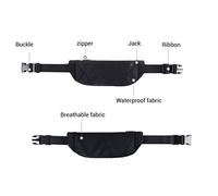 Yctze Pochette de Taille Professionnelle, Support de Téléphone Léger avec Sangle pour la Salle de Sport, la Randonnée et Les Activités de Plein Air (Yellow)