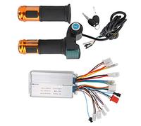 Yctze Poignée d'accélérateur électrique Universelle 36V 48V 350W, avec Affichage de la Puissance, Installation Facile et Pluvieuse