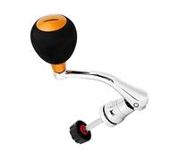 Yctze Poignée de Rechange pour Moulinet, Poignée à Bascule en Métal, de Puissance pour Moulinet, en EVA avec Tronc Hexagonal, Compatible avec les Séries 4000, 5000, 6000 (4000 5000 6000 grande taille)