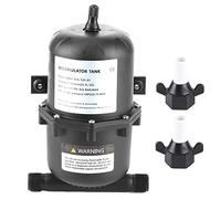 Yctze Pompe à Eau de Réservoir de Pression D'accumulateur, 0.75 L 125PSI, Noir, Acier Inoxydable, Classique, Bateau Marin, RV