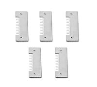 Yctze Porte d'entrée de Ruche en Acier Inoxydable, 5 Pièces, Protection Anti-Fuite pour l'apiculture, Protection des Souris et Accès Facile aux Abeilles