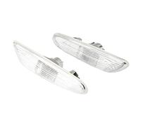 Yctze pour clignotant e90 2pcs clignotants latéraux sans ampoule pour E90 E91 E92 E93 3 Series 2006-2011 (blanc) Clignotants Clignotants Clignotants latéraux Clignotants