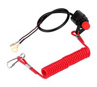 Yctze pour coupe circuit moto magnétique pour coupe circuit moto Interrupteur d'arrêt de longe de moteur Remplacement automatique d'accessoires Tondeuses à gazon hors-bord de moto Interrupteur d'arrê