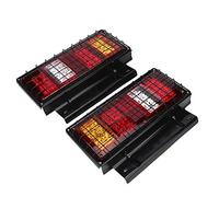 Yctze pour feu arriere isuzu benne rière de remorque arrière à LED camion étanche 2pcs 12V 32LEDs lampe super lumineux