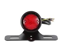Yctze pour feux arriere moto led pour feux arriere moto led Lampe de feu stop de frein arrière rouge rétro à LED de moto pour/feux stop moto feux arriere moto led feux