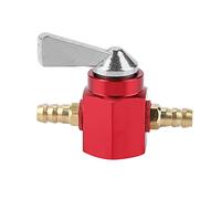 Yctze pour robinet essence 8mm 1 pc Commutateur De Réservoir De Carburant Robinet Robinet Petcock Moto ATV Quad (Rouge) pour Interrupteur de carburant ATV In