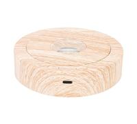 Yctze Présentoir rotatif LED pour objets d'art 3D | Rotation à 360 degrés, construction ABS durable, idéal pour les cristaux et les vases