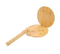 Yctze Presse à Tortillas en Bois de qualité Supérieure avec 50 Ronds de Parchemin | Tortillas Mexicaines Faites Maison, Naan, Pâte à Pizza et Plus Encore - Aplatissement de la Pâte Effort et