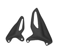 Yctze Protège- de Pied de Moto, Remplacement en Fibre de Carbone Sèche 3K | Ajustement Direct par Boulonnage pour Supports D'origine, Protection contre les Chutes, Blocage de la Boue et du Gravier,