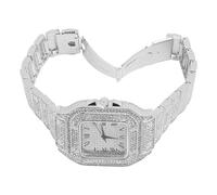 Yctze Quartz élégant INES Regarder pour Les Femmes avec TERY -Lasting ELEG OY Design Ideal pour BUSIN ET Dative Life Silver (Silver)