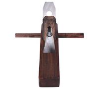 Yctze Raboteuse à Main en Bois, Outil d'entrée en C pour le Travail du Bois et le Rabotage, Conception en ébène de qualité Supérieure