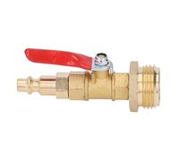 Yctze Raccord Rapide de Vidange en Laiton, 1/4in X 3/4in (Male)