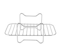 Yctze Rack Fryer en Acier Inoxydable - Porte-grillade Polyvalent pour Barbecue en Plein Air, Boulangerie et Rôtiss