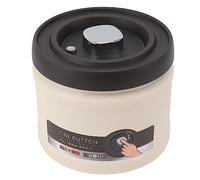 Yctze Récipient à café scellé Sous Vide de qualité Supérieure - En Acier Inoxydable 304, Conservation Hermétique des Aliments, Grains de café, thé et Noix, Type Presse - Votre Nourriture et En Toute