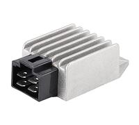 Yctze Redresseur de Régulateur de Tension Universel pour Moto, Moto, 12 V, Stabilisateur Automatique à 4 Broches, Stabilisateur de Tension AVR, Redresseur de Courant, Professionnel pour Scooter,