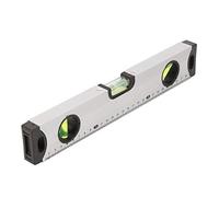 Yctze Règle de Niveau à Bulle en Alliage d'aluminium 30/60 Cm avec Outil de Niveau à Bulle Magnétique pour une Mesure Précise (30cm)