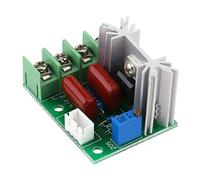 Yctze Régulateur de Tension électrique SCR AC 50 220 V 2000 W, Contrôleur de Vitesse du Moteur de Température, Variateur de Lumière, Contrôleur de Tension Universel, Idéal pour les Cuisinières