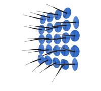 Yctze Réparation de Crevaison de Pneu Tubeless Automatique 24 pièces Patch de Prise de Champignon 4,5mm Filaire pour Champignon Pneu Voiture Tubeless Patch de Prise de Pneu