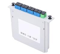 Yctze Répartiteur de Fibre Optique 1x8 PLC pour Communication Optique FTTP, Faible Perte de Rtion, Interface SC