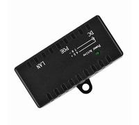 Yctze Répartiteur POE Adaptateur d'injecteur Power Over Ethernet LAN - ABS, Vitesse 10/100 Mbps, Compatible avec Les équipements POE Standard, Conception Plug-and-Play Pratique, Points d'accès