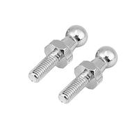 Yctze rotule de verin m6 pour rotule de verrin c3 pour rotule de vérin hayon Boulon de Goujon à Billes 2 pièces, Boulon de Goujon à Billes en Acier Inoxydable de Voiture M6 pour vérin à gaz