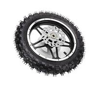 Yctze Roue Arrière 2.5-10 en Caoutchouc et Métal Disque Hors Route pour Motocross - Mini Jante et Pneu