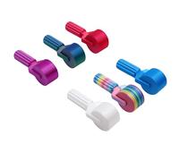 Yctze Rouleau d'art en, 6 Pièces de Rouleau de Peinture en Lisse imprimé en 3D, de Finition Poli pour une Pression Uniforme, Idéal pour les Projets de Bricolage