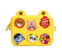 Yctze Sac à Bandoulière pour la Caméra pour Enfants - Le, et l'anniversaire sur 37 Mois, Jaune (Rouge) (Yellow)