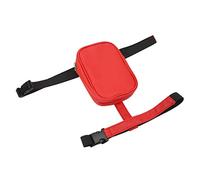 Yctze Sac de Jambe de Harnais de Cuisse de Grande capacité, Sac Banane pour Femme - à Main en Cuir PU, Activités, Festivals, Camping, Course à Pied et Usage Quotidien - Tendance et Fonctionnel (rouge)
