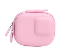 Yctze Sac de Rangement de Caméra Sac de Caméra Pouche de Caméra Numérique Camera Hard Shell Protective avec Doublure en Polaire pour Action 5 Pro Fit Bare Machine et Cage Cage Cage (Pink)