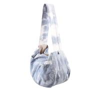 Yctze Sac de Transport pour Animaux de Compagnie de Petite Taille - Sac à Bandoulière en Toile Respirante pour Chats et Chiens avec Poche Supplémentaire - Design Sûr et Confortable en Bleu