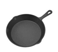 Yctze Sainet en Fonte pour les Grillades, la Friture et la Cuisson - pour les Petits Déjeuners Faits Maison, le Camping et l'utilisation (26CM)