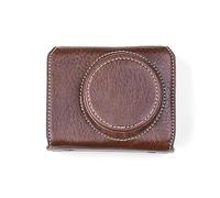 Yctze Sangle pour Appareil Photo ZV1 + Étui de Protection pour Appareil Photo Numérique Sac de Rangement pour en Cuir PU avec Bandoulière Amovible Compatible avec ZV1 + Protecteur d' Numérique